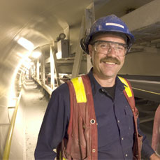Mill General Foreman in the conveyor area
